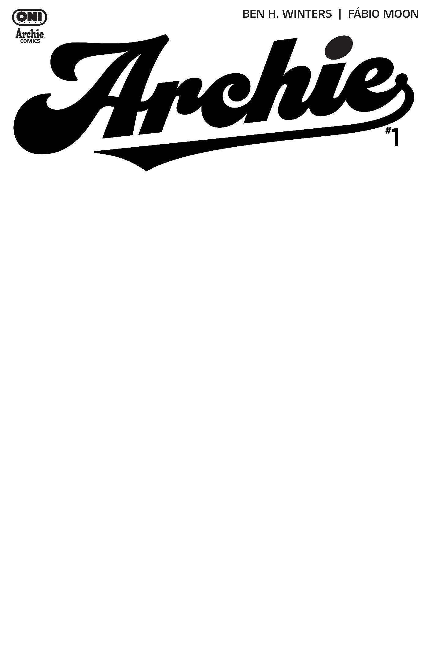Archie #1 (ARCHIE #1 CVR E BLANK SKETCH VAR)