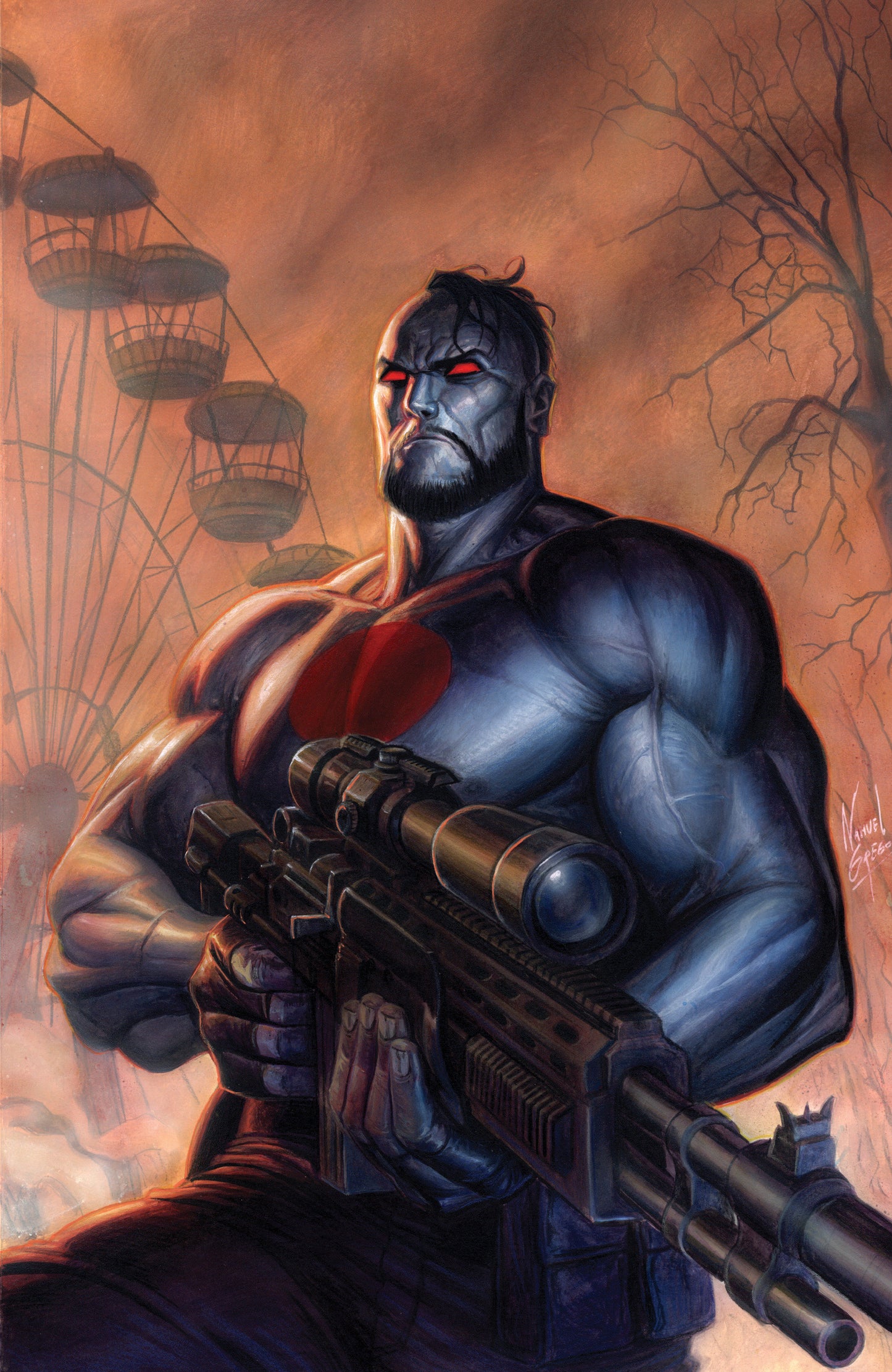 Valiant Beyond: Bloodshot #5 (--Man Made Hell #2 Variant C (Grego Full Art))