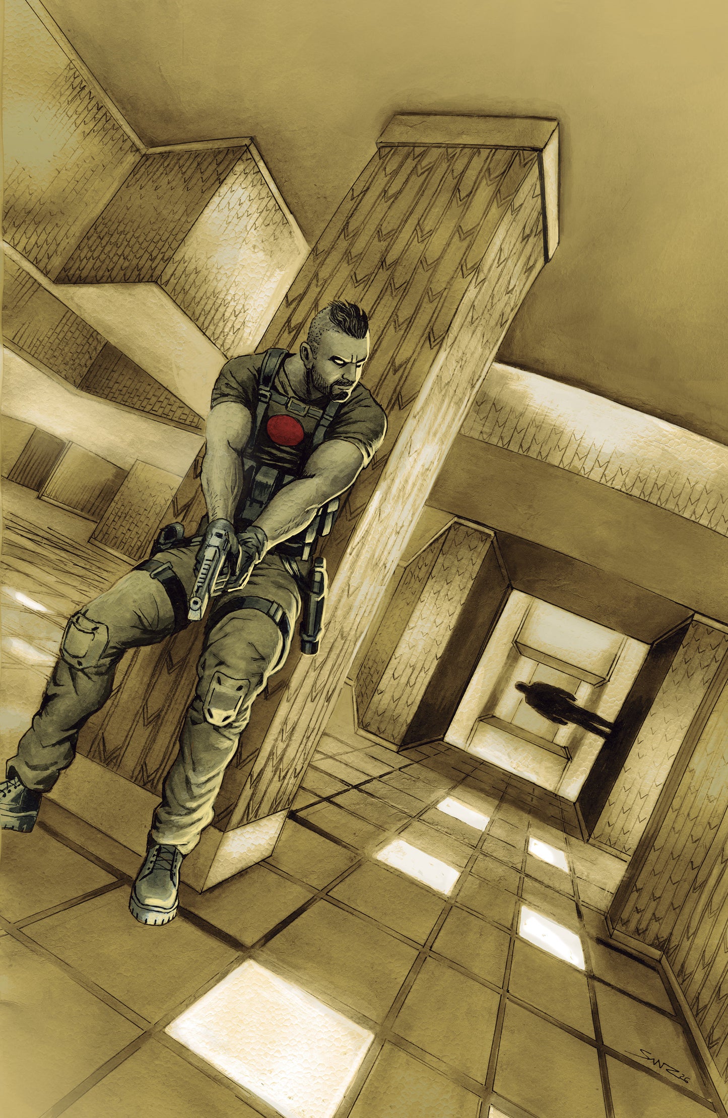 Valiant Beyond: Bloodshot #8 (--Toy Soldiers #2 Finale Variant C (Sanz Full Art))