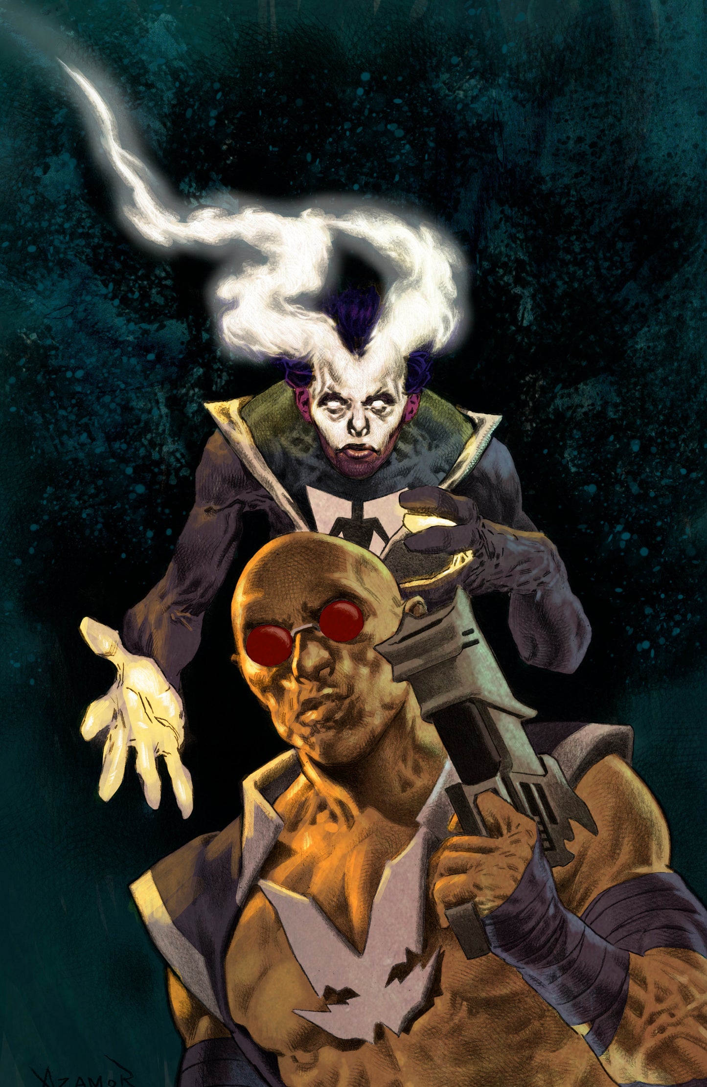 Valiant Beyond: Tales of the Shadowman #8 (--Legacy of LeRoi #2 Variant D (Azamor Full Art))