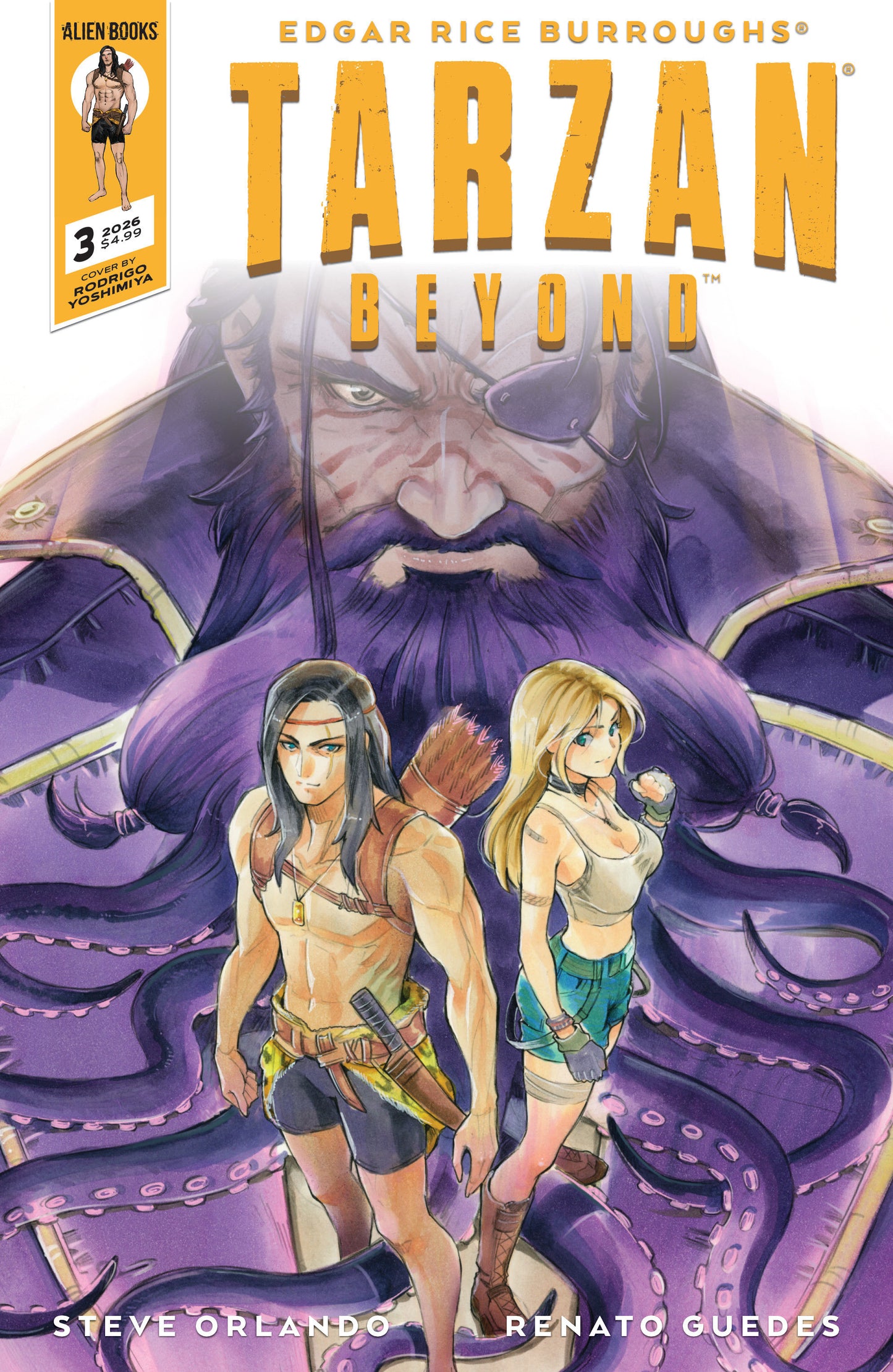 Tarzan Beyond #3 (Variant B (Yoshimiya Manga Variant))