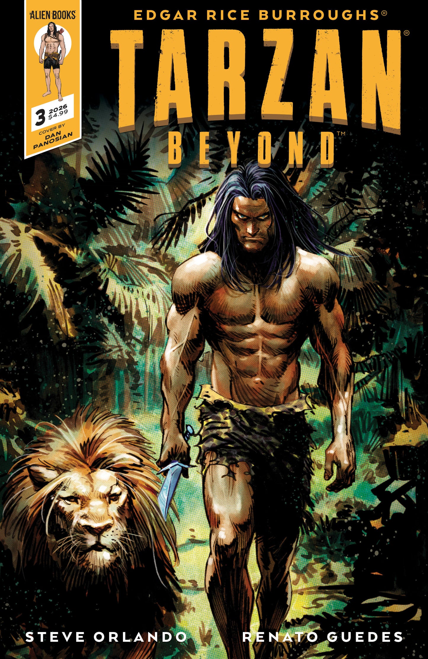 Tarzan Beyond #3 (Variant C (Panosian))