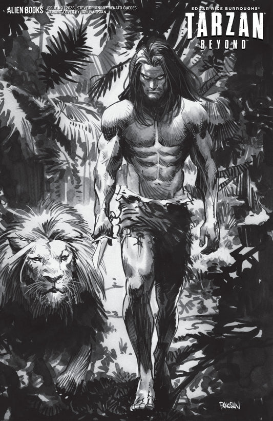 Tarzan Beyond #3 (Variant D (Panosian B&W))