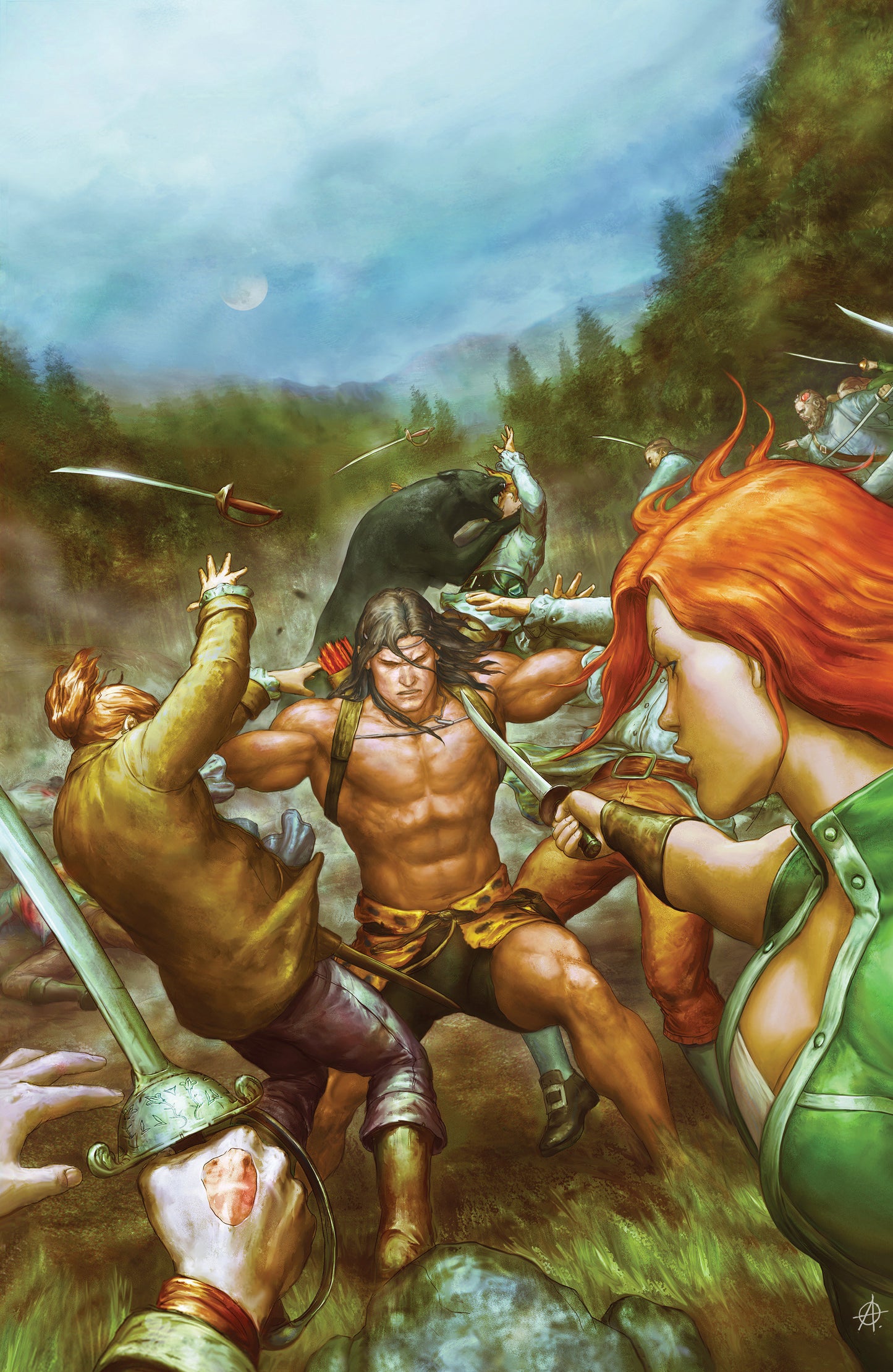 Tarzan Beyond #4 (Variant C (Alessio Full Art))