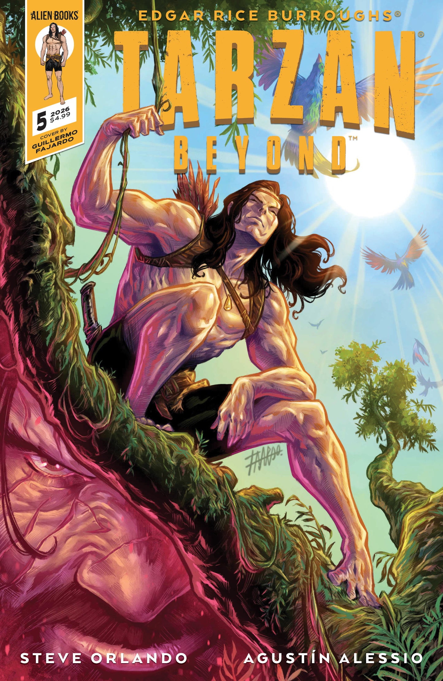 Tarzan Beyond #5 (Variant B (Fajardo))