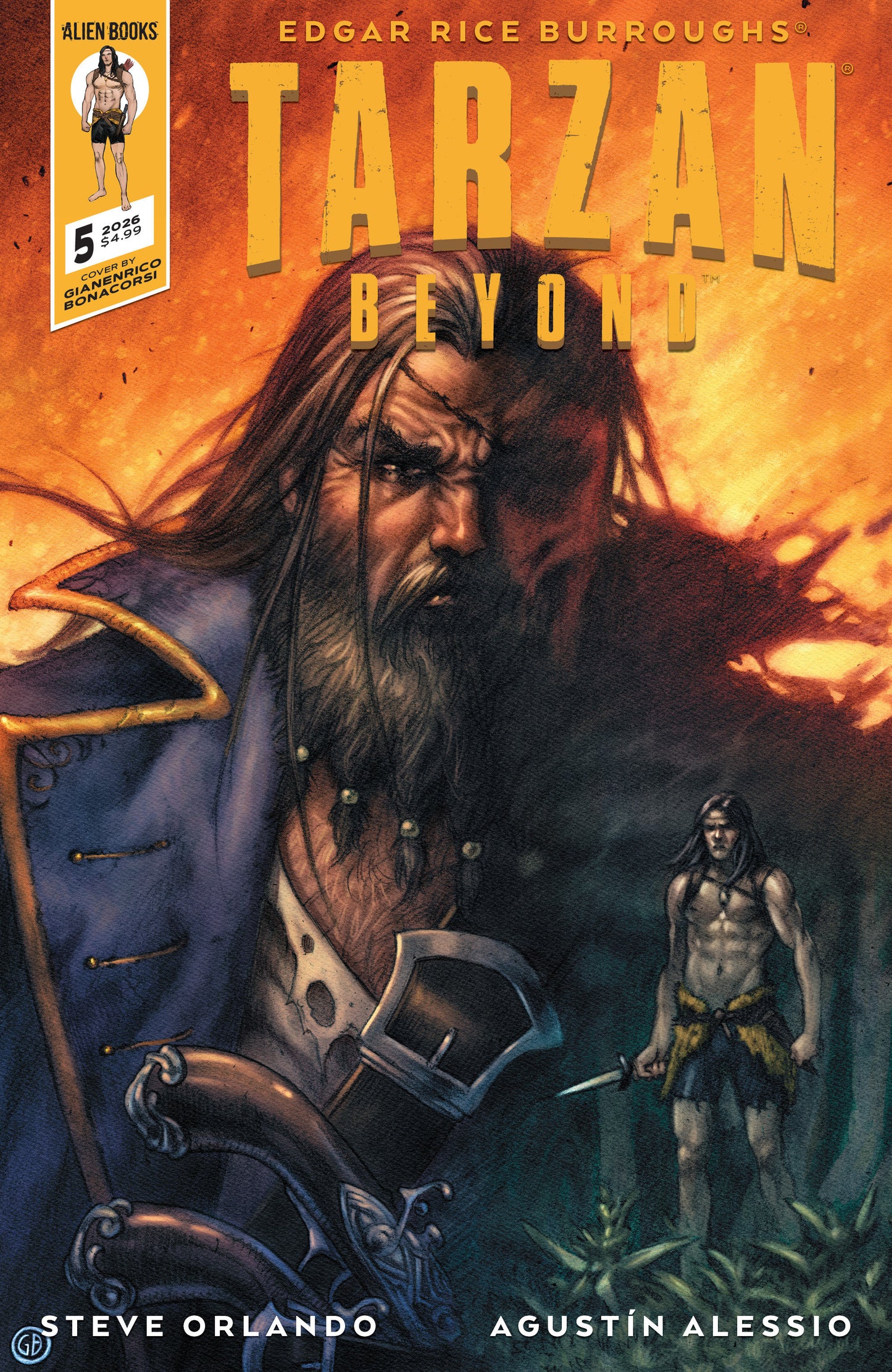 Tarzan Beyond #5 (Variant C (Bonacorsi))