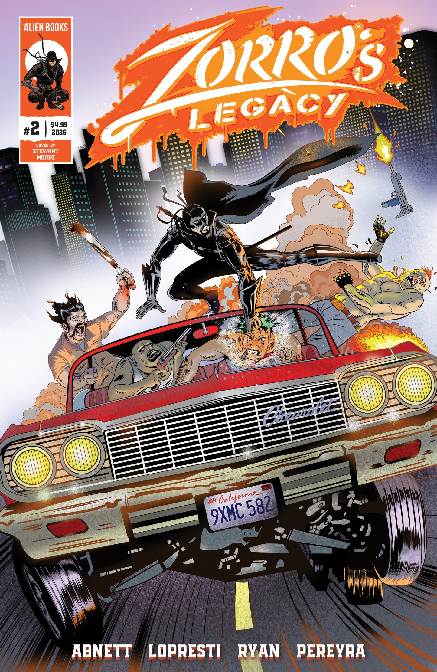 Zorro's Legacy #2 (Variant B (Moore))