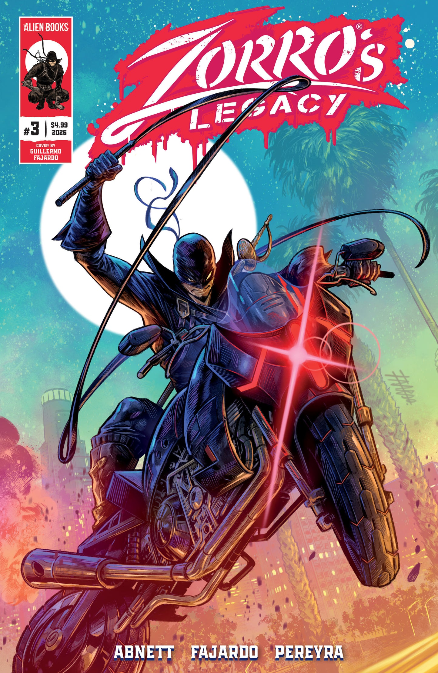 Zorro's Legacy #3 (Variant C (Fajardo))