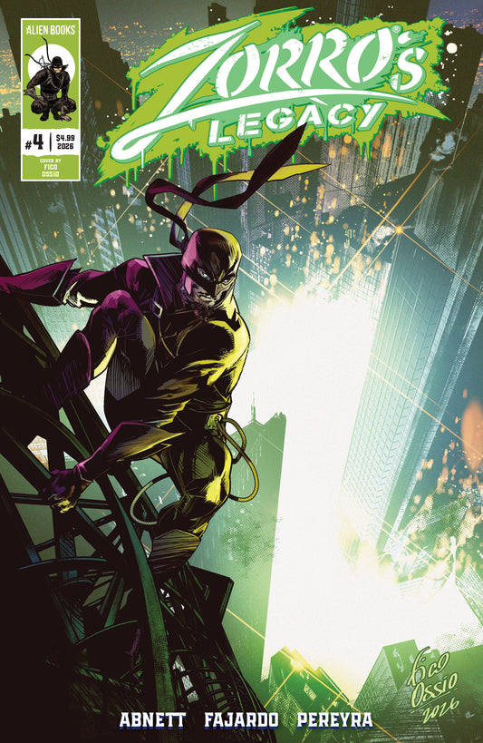 Zorro's Legacy #4 (Variant B (Ossio))