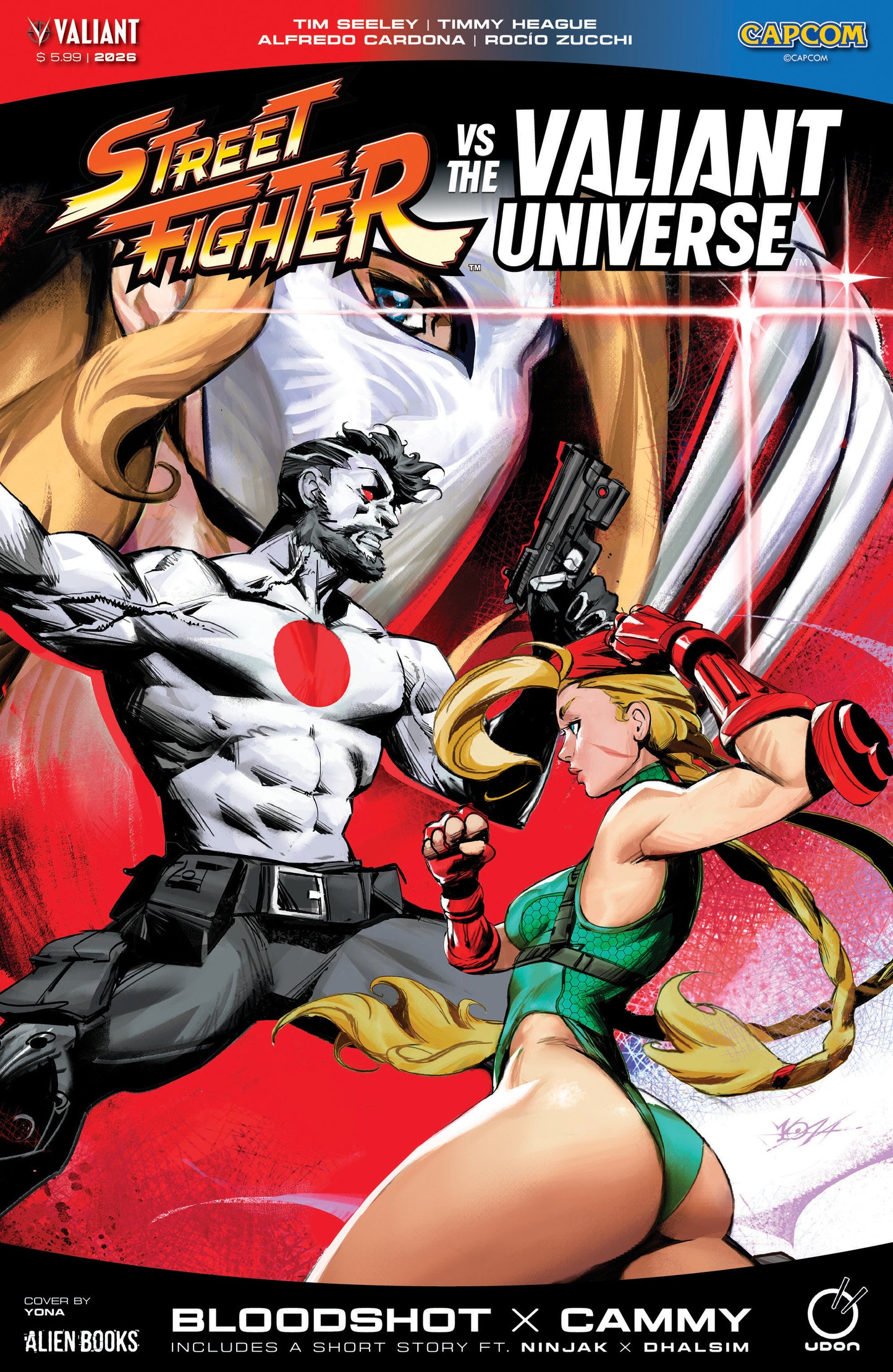 Street Fighter Vs. The Valiant Universe Special Variant B (Yonas) (Street Fighter Vs. The Valiant Universe Special Variant B (Yonas))