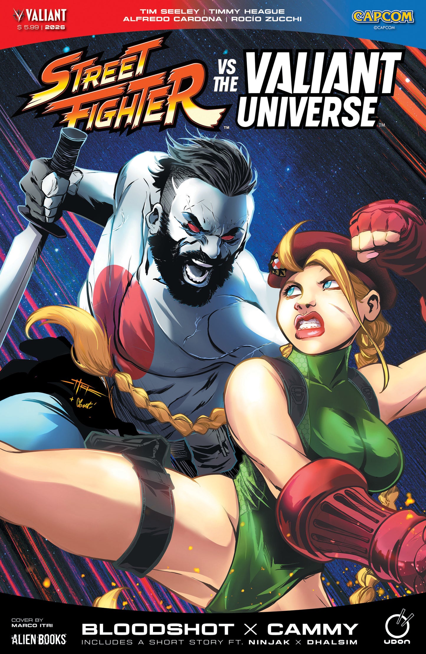 Street Fighter Vs. The Valiant Universe Special Variant C (Itri) (Street Fighter Vs. The Valiant Universe Special Variant C (Itri))