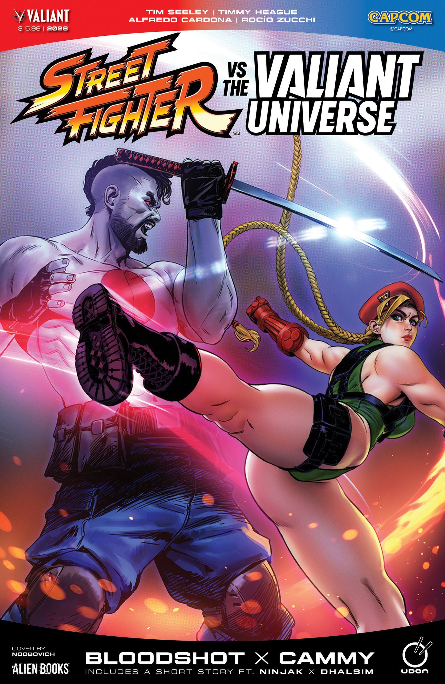 Street Fighter Vs. The Valiant Universe Special Variant D (Noobovich) (Street Fighter Vs. The Valiant Universe Special Variant D (Noobovich))