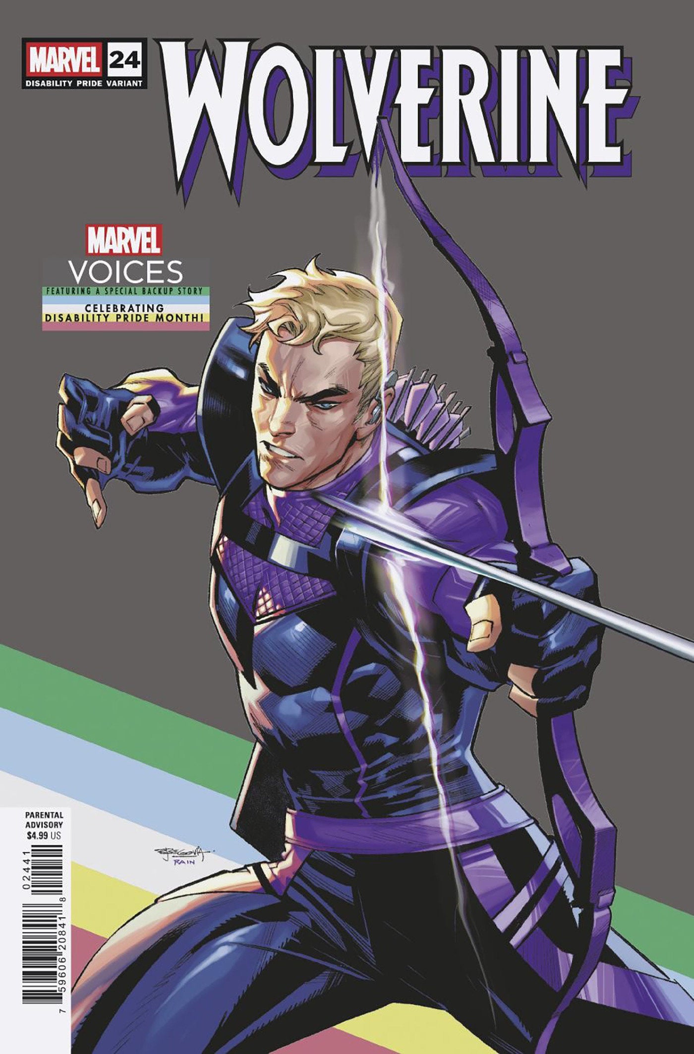 WOLVERINE #24 (STEPHEN SEGOVIA DISABILITY PRIDE)