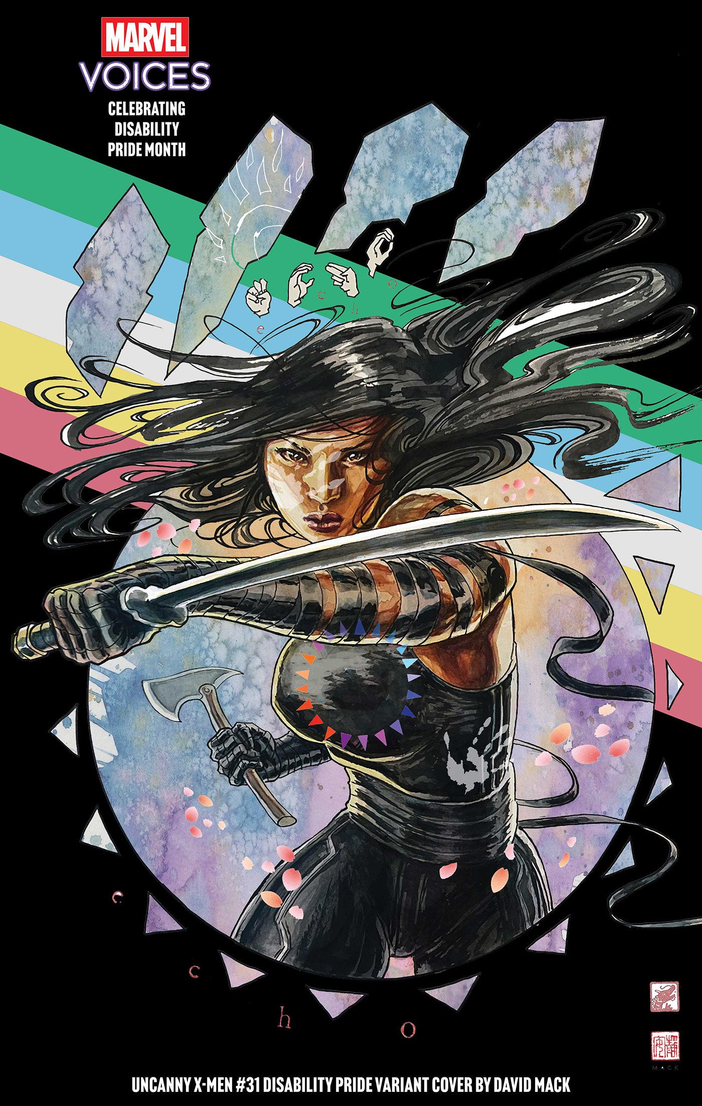 UNCANNY X-MEN #31 (DAVID MACK DISABILITY PRIDE)