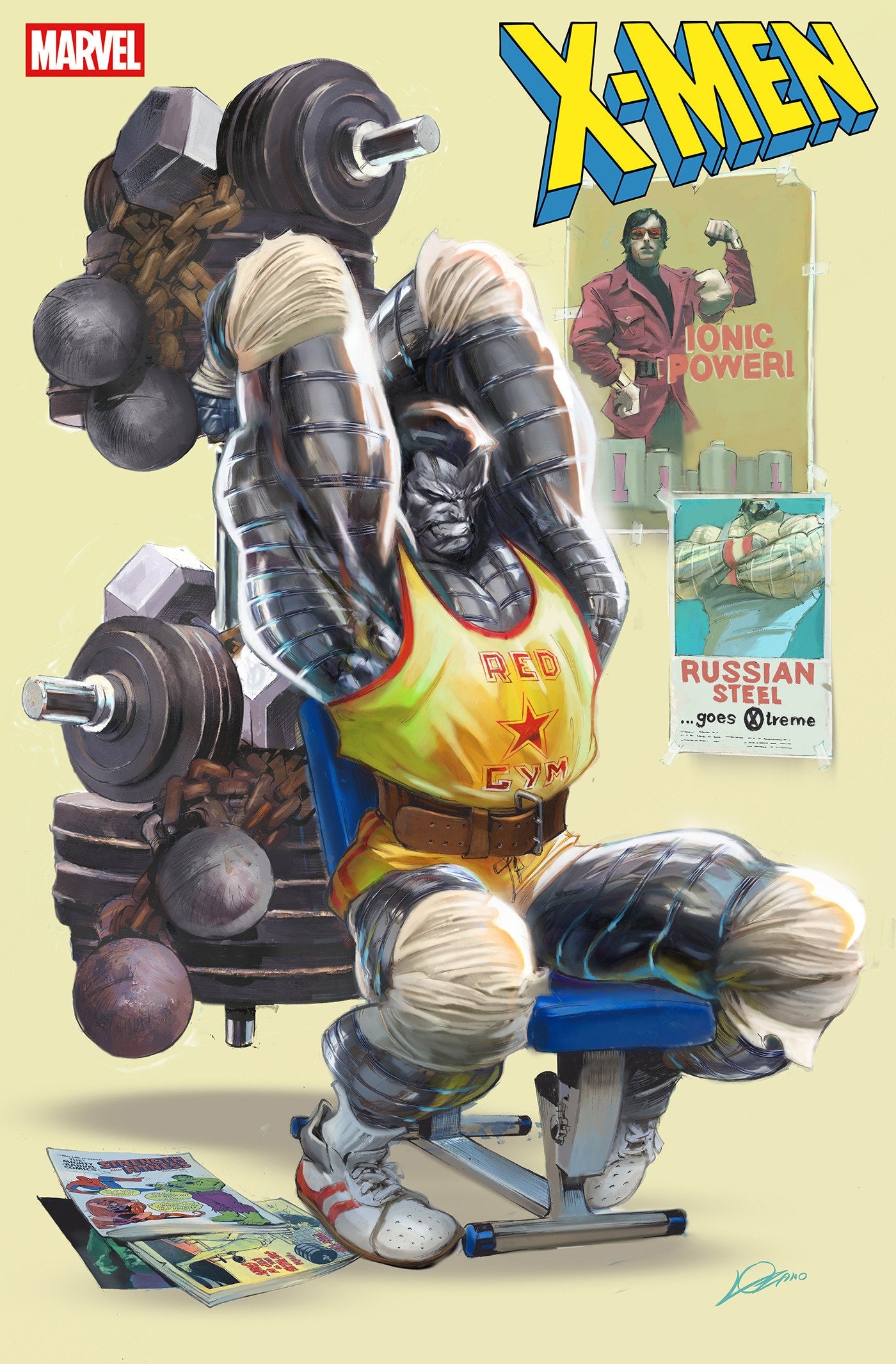X-MEN #34 (ALEXANDER LOZANO '80S COLOSSUS)