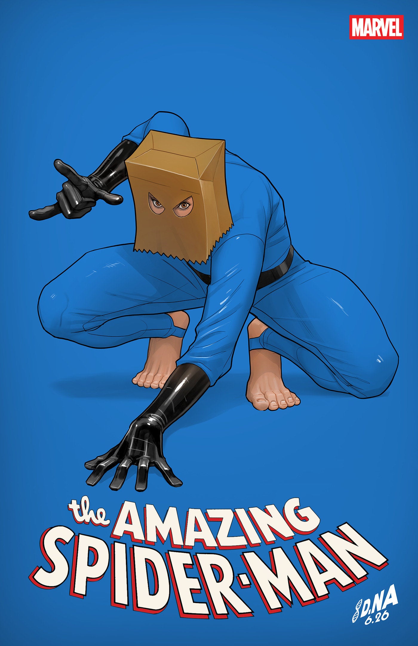 THE AMAZING SPIDER-MAN #33 (AMAZING SPIDER-MAN #33 DAVID NAKAYAMA COLOR BLOCK BLUE)
