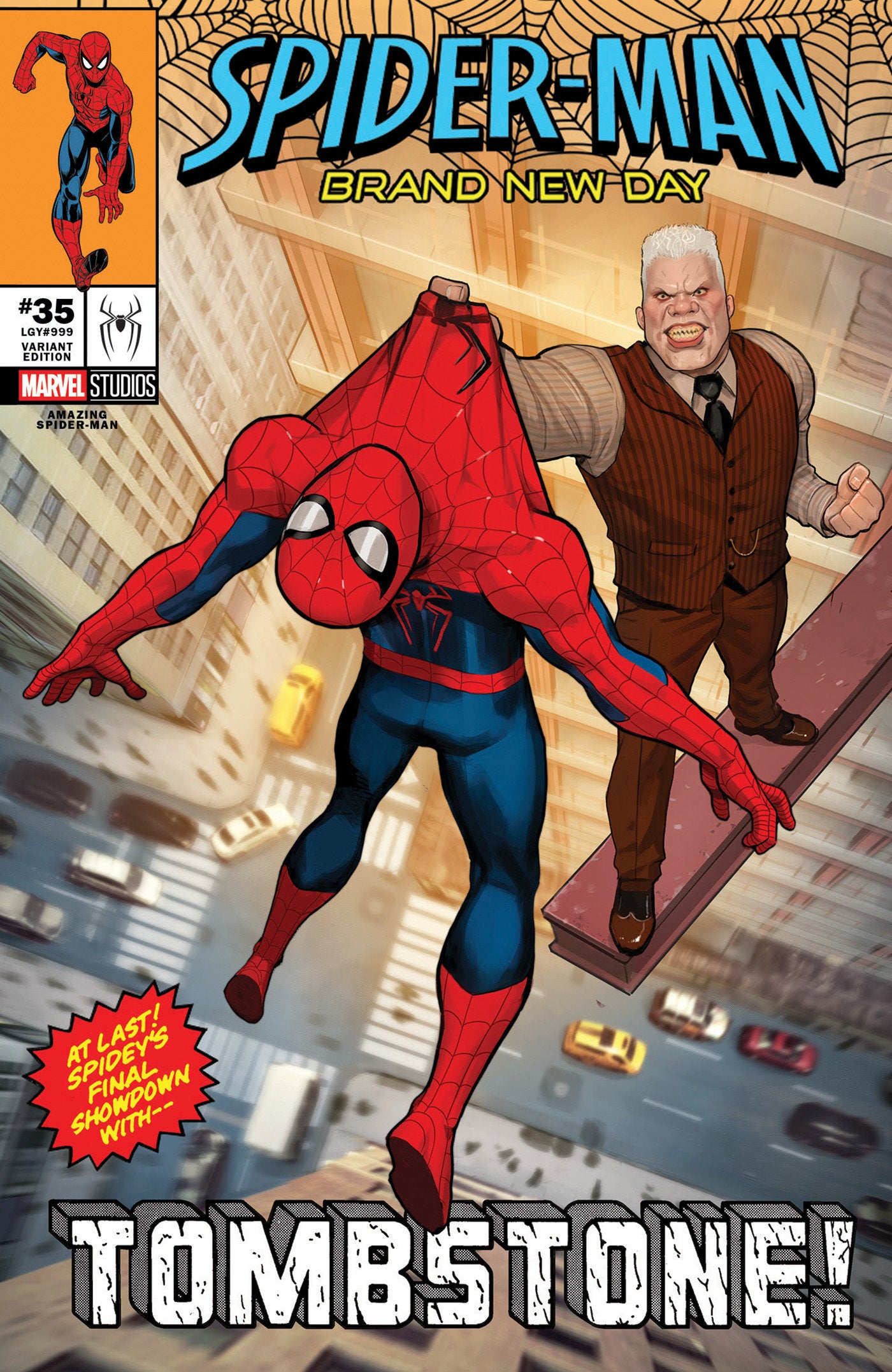 THE AMAZING SPIDER-MAN #35 (AMAZING SPIDER-MAN #35 DAVID NAKAYAMA SPIDER-MAN: BRAND NEW DAY MARVEL STUDIOS)