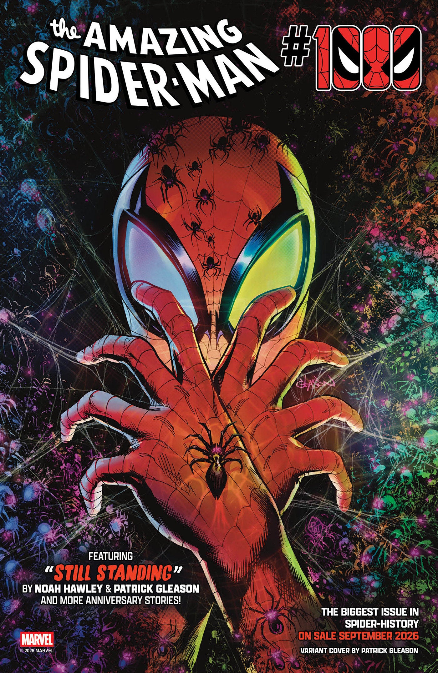 THE AMAZING SPIDER-MAN #1000 (AMAZING SPIDER-MAN #1000 PATRICK GLEASON WEB-HEAD)