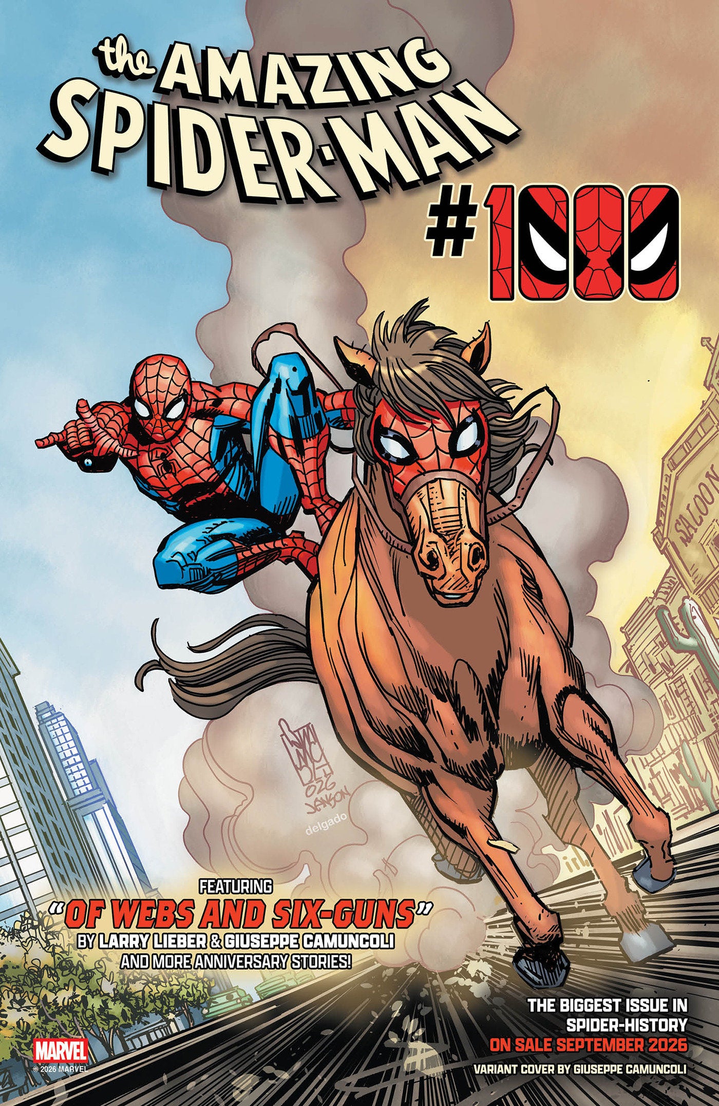THE AMAZING SPIDER-MAN #1000 (AMAZING SPIDER-MAN #1000 GIUSEPPE CAMUNCOLI)