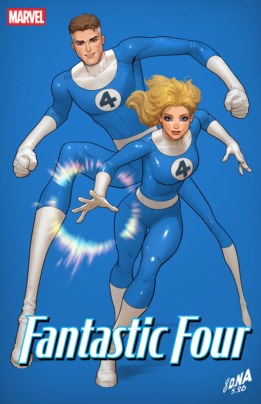 Fantastic Four #14 (FANTASTIC FOUR #14 DAVID NAKAYAMA COLOR BLOCK BLUE)