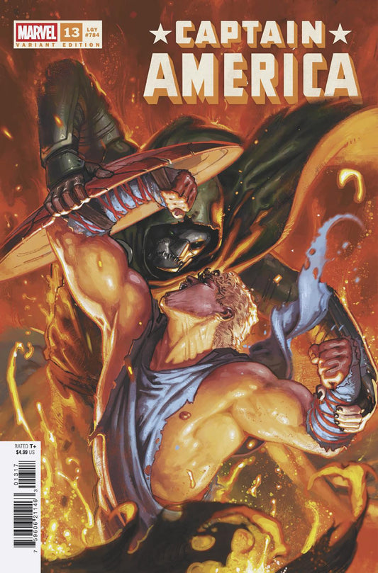 CAPTAIN AMERICA #13 (DAVIDE PARATORE VARIANT [ARM])