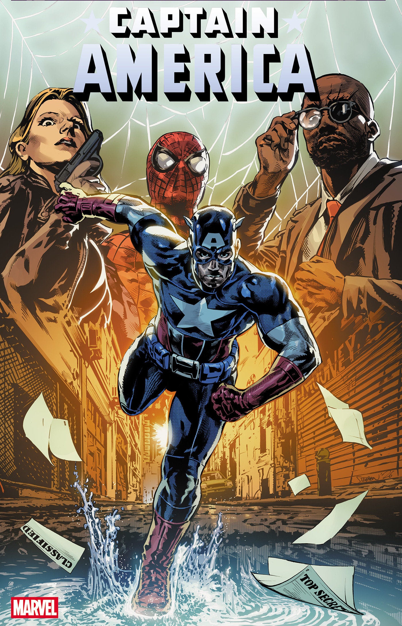 CAPTAIN AMERICA #13 (STEPHEN MOONEY VARIANT [ARM])