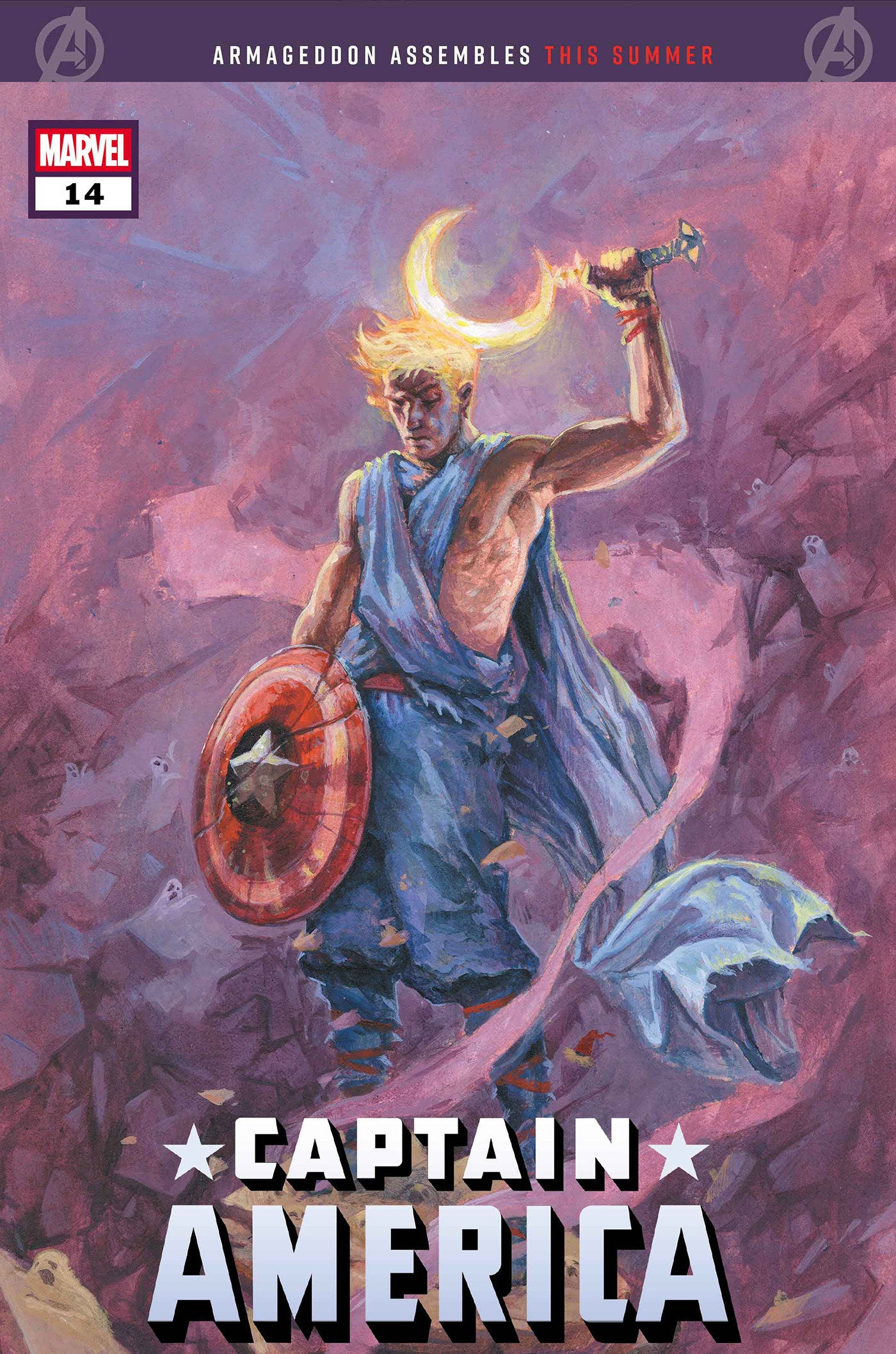 CAPTAIN AMERICA #14 (DOMENICO CAVA VARIANT [ARM])