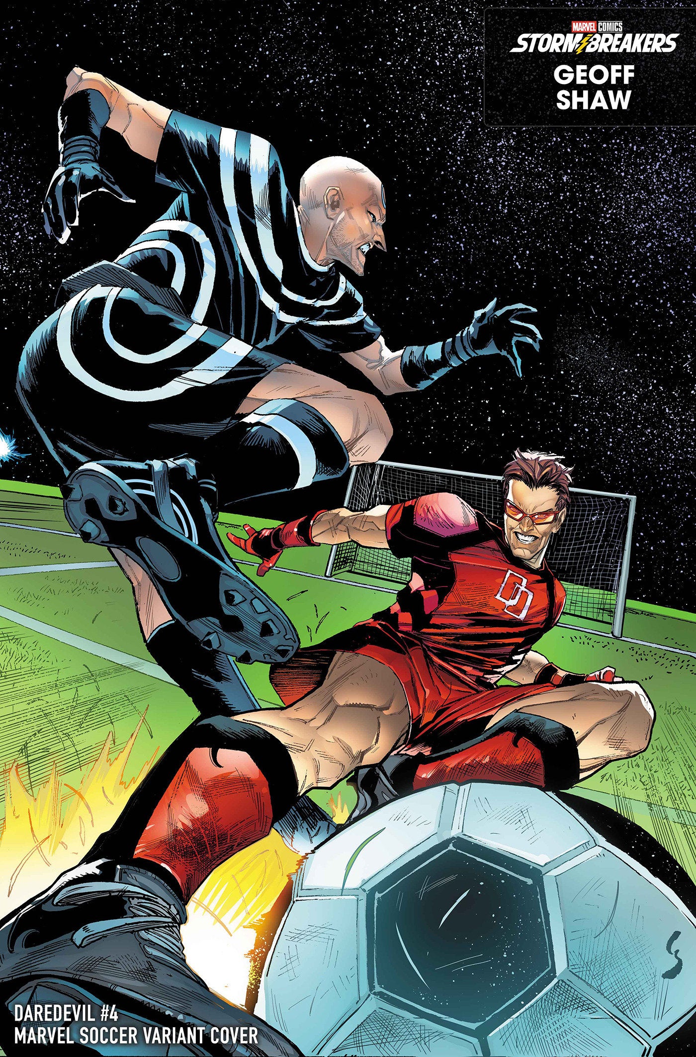 DAREDEVIL #4 (GEOFF SHAW MARVEL SOCCER)