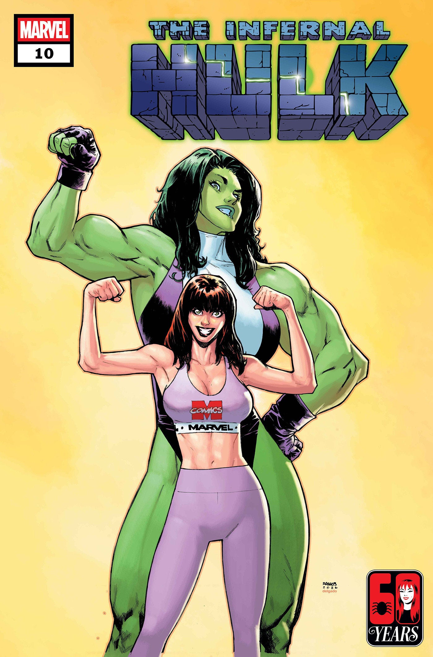 INFERNAL HULK #10 (HUMBERTO RAMOS MARY JANE WATSON)