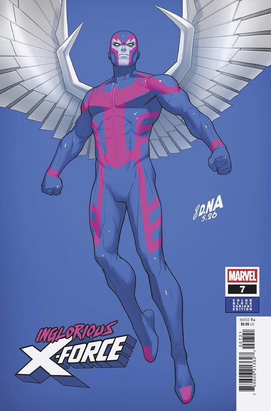 INGLORIOUS X-FORCE #7 (DAVID NAKAYAMA COLOR BLOCK BLUE)