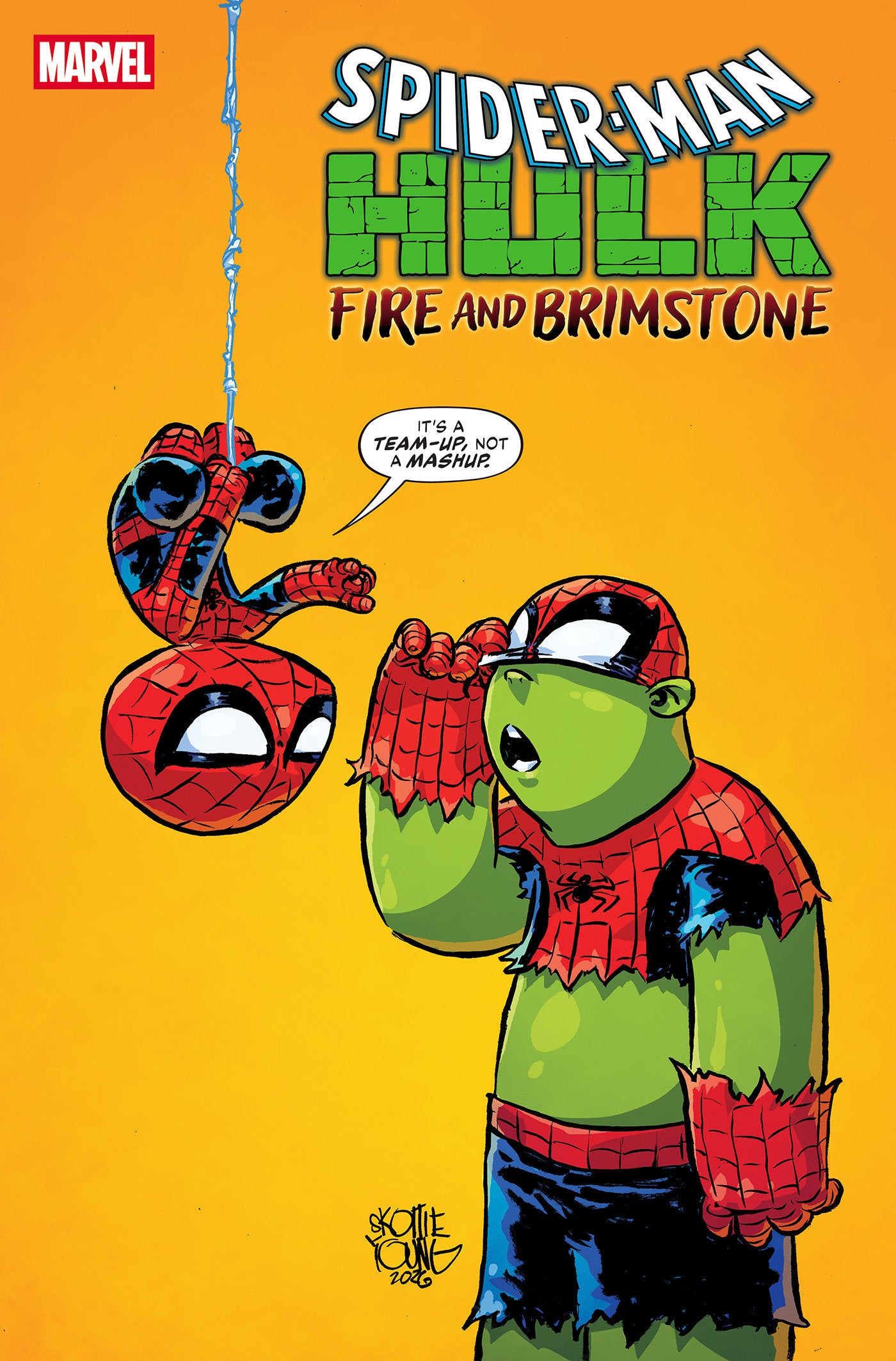 SPIDER-MAN/HULK: FIRE AND BRIMSTONE #1 (SKOTTIE YOUNG)