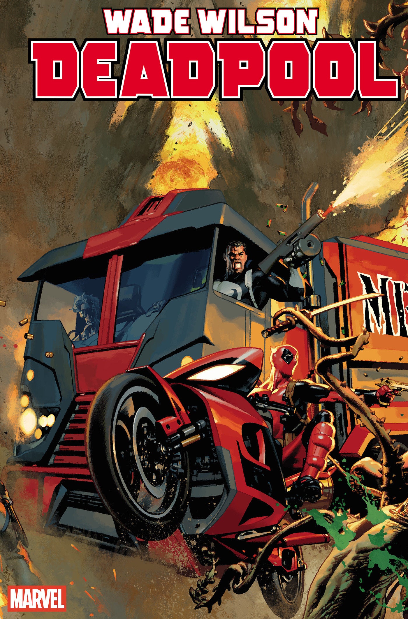 WADE WILSON: DEADPOOL #9 (JOSEMARIA CASANOVAS 4-PART CONNECTING VARIANT [BG])