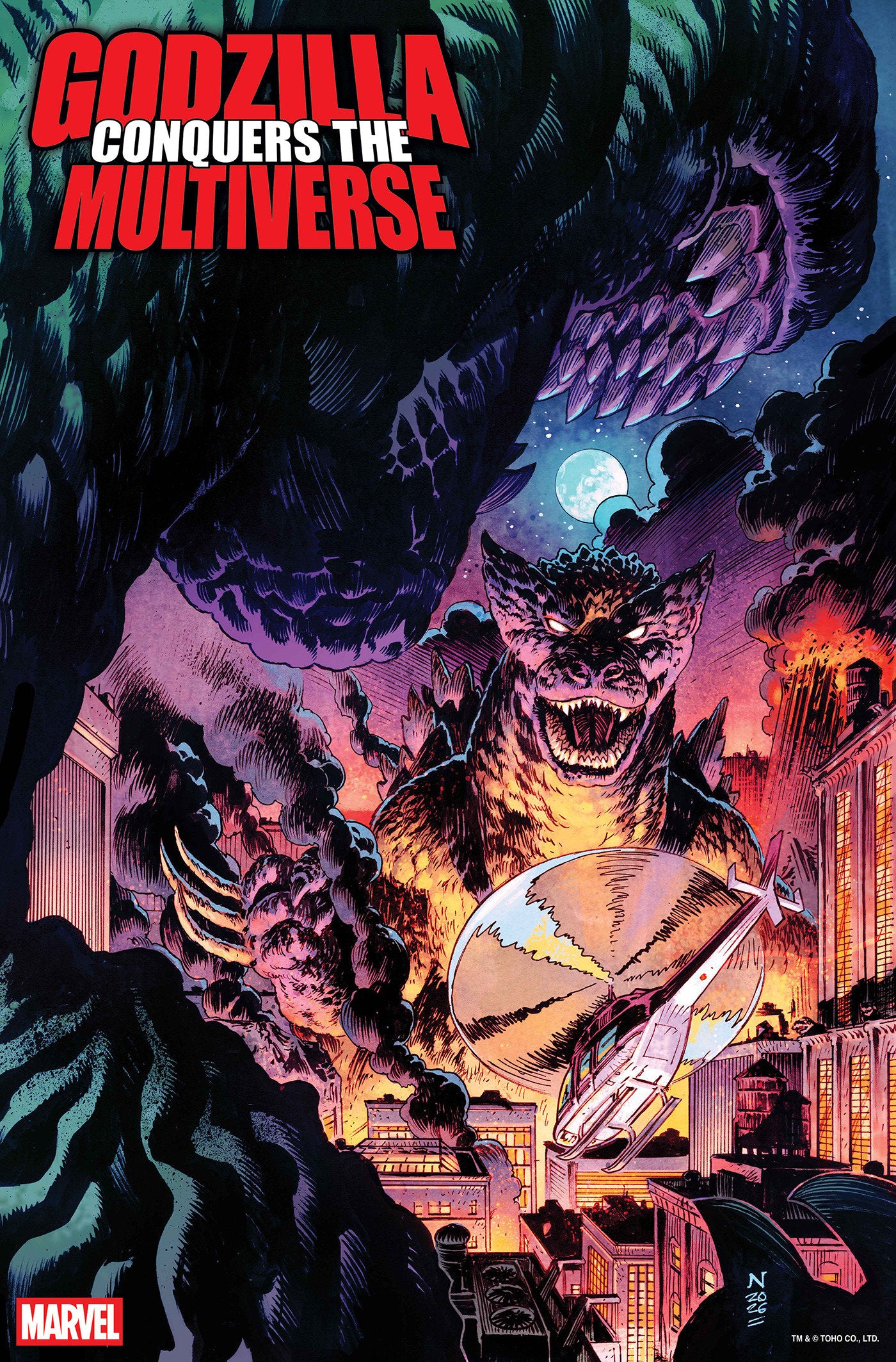 GODZILLA CONQUERS THE MULTIVERSE #1 (NIC KLEIN HEISEI GODZILLA)