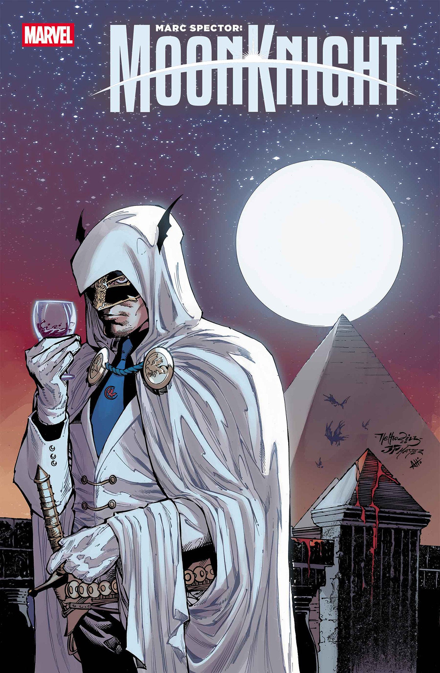 MARC SPECTOR: MOON KNIGHT #6 (NETHO DIAZ HELLFIRE COSTUME SWAP)