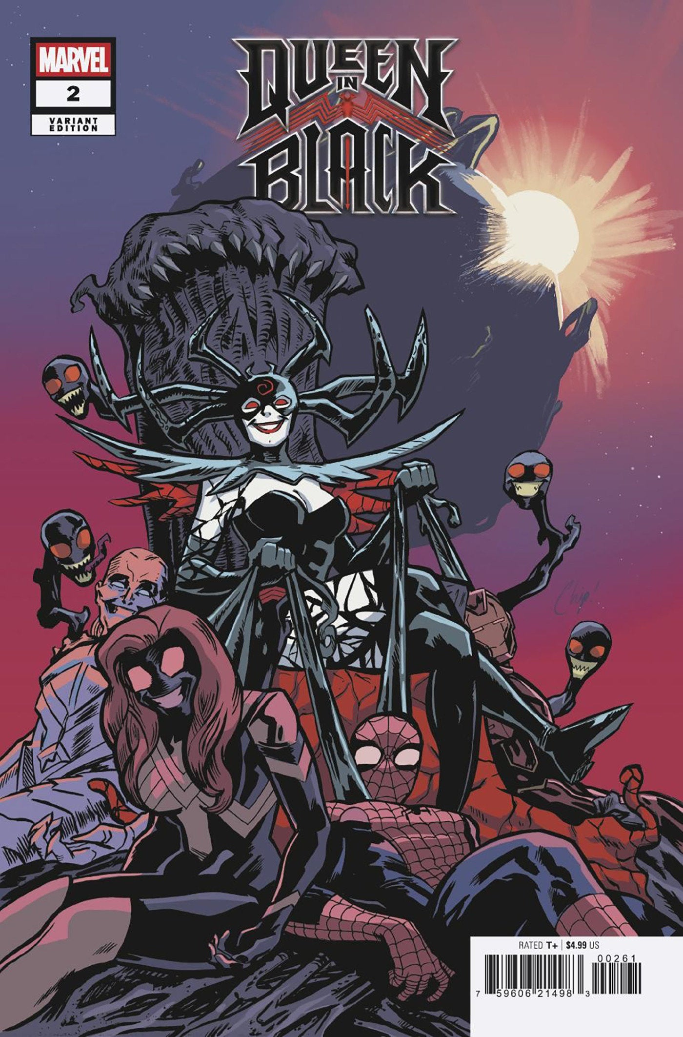 QUEEN IN BLACK #2 (CHIP ZDARSKY SMILE VARIANT [QIB])