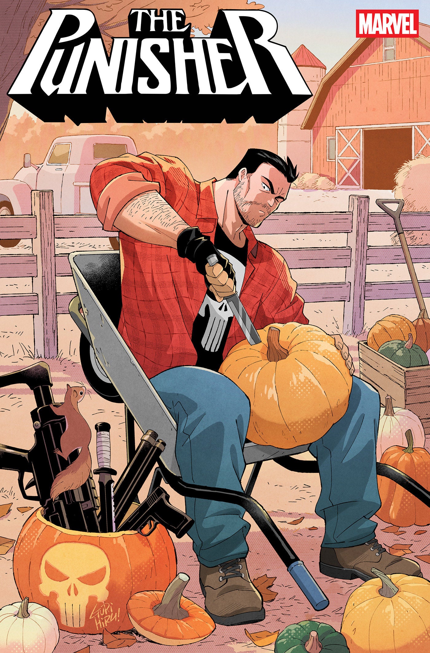 PUNISHER #8 (GURIHIRU FALL FANTASIES VARIANT [BG])