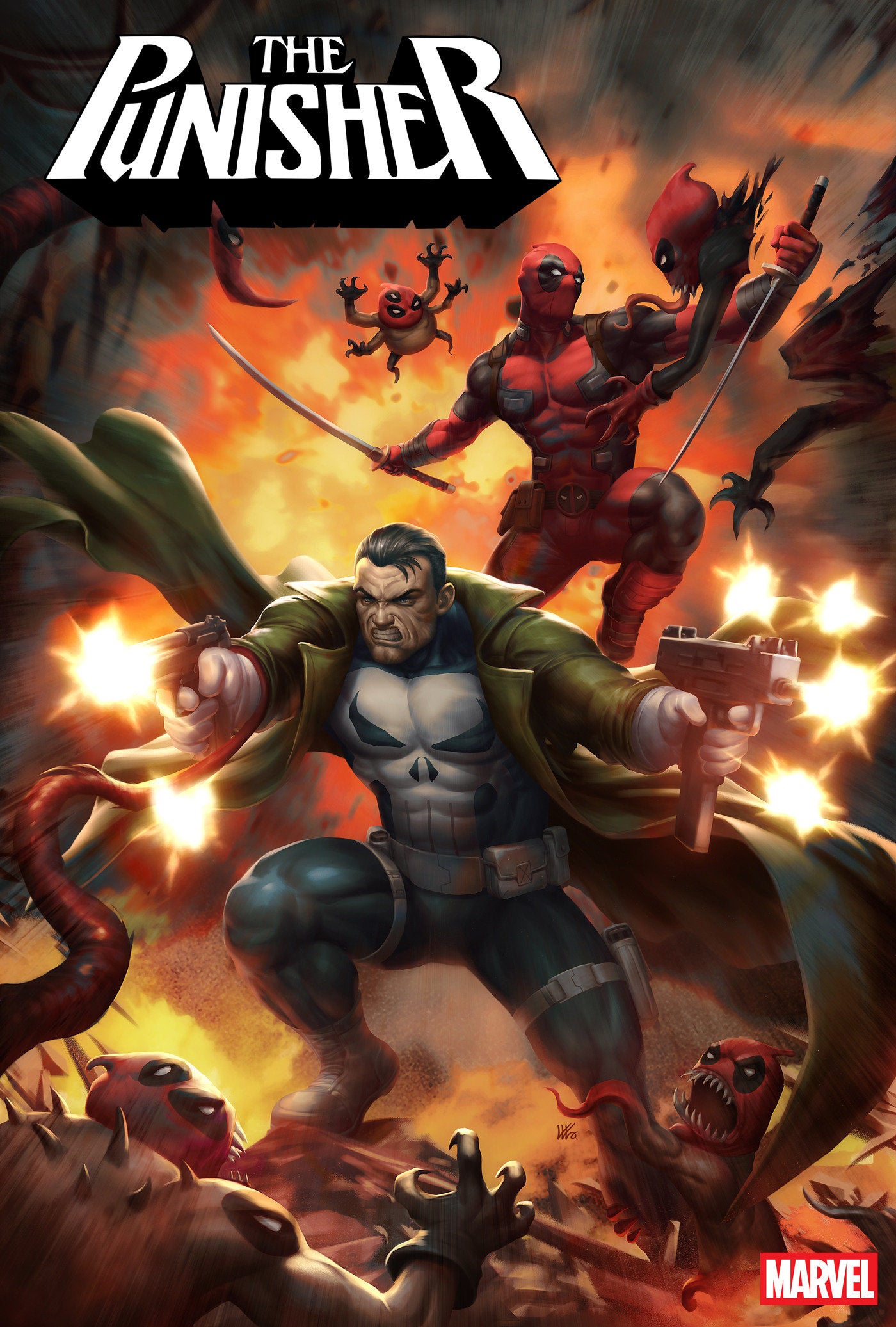 PUNISHER #9 (KENDRICK LIM VARIANT [BG])