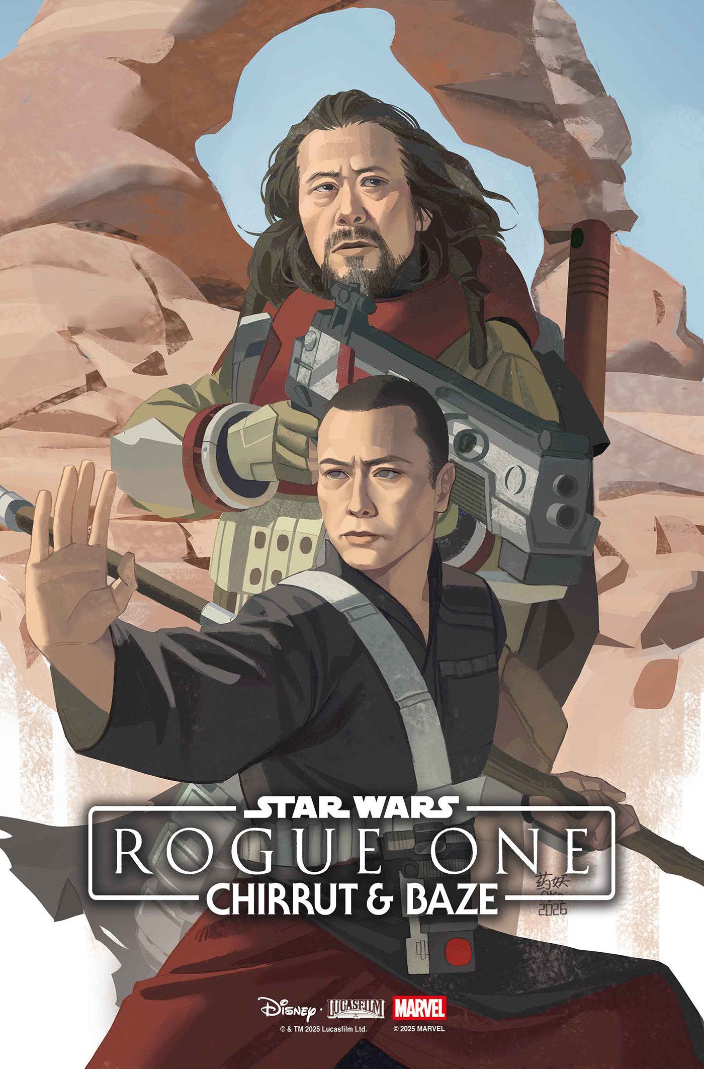 STAR WARS: ROGUE ONE - CHIRRUT & BAZE #1 (AKA)