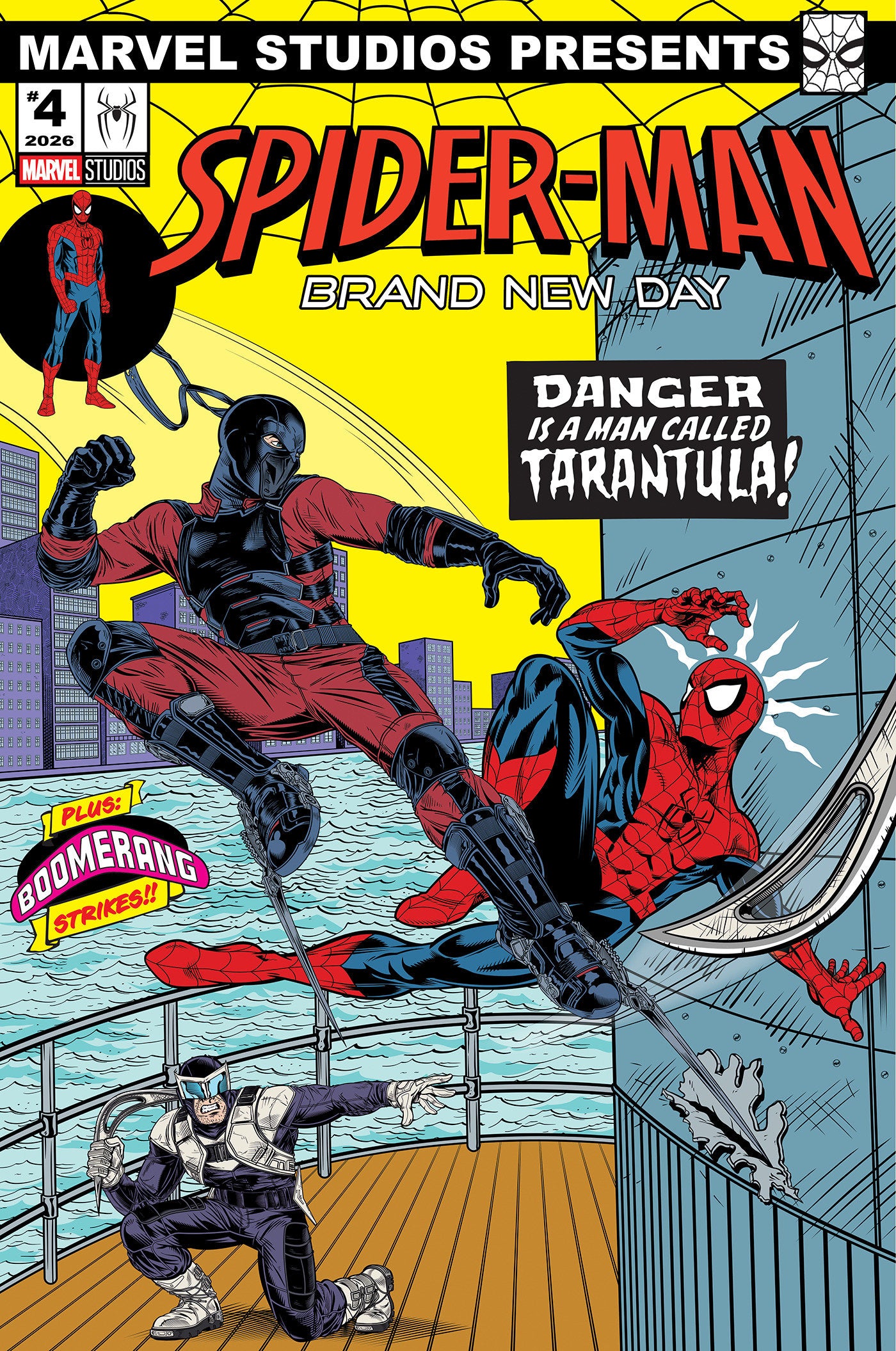 PUNISHER VS. SPIDER-MAN #2 (ADAM STAFFORD SPIDER-MAN: BRAND NEW DAY MARVEL STUDIOS)