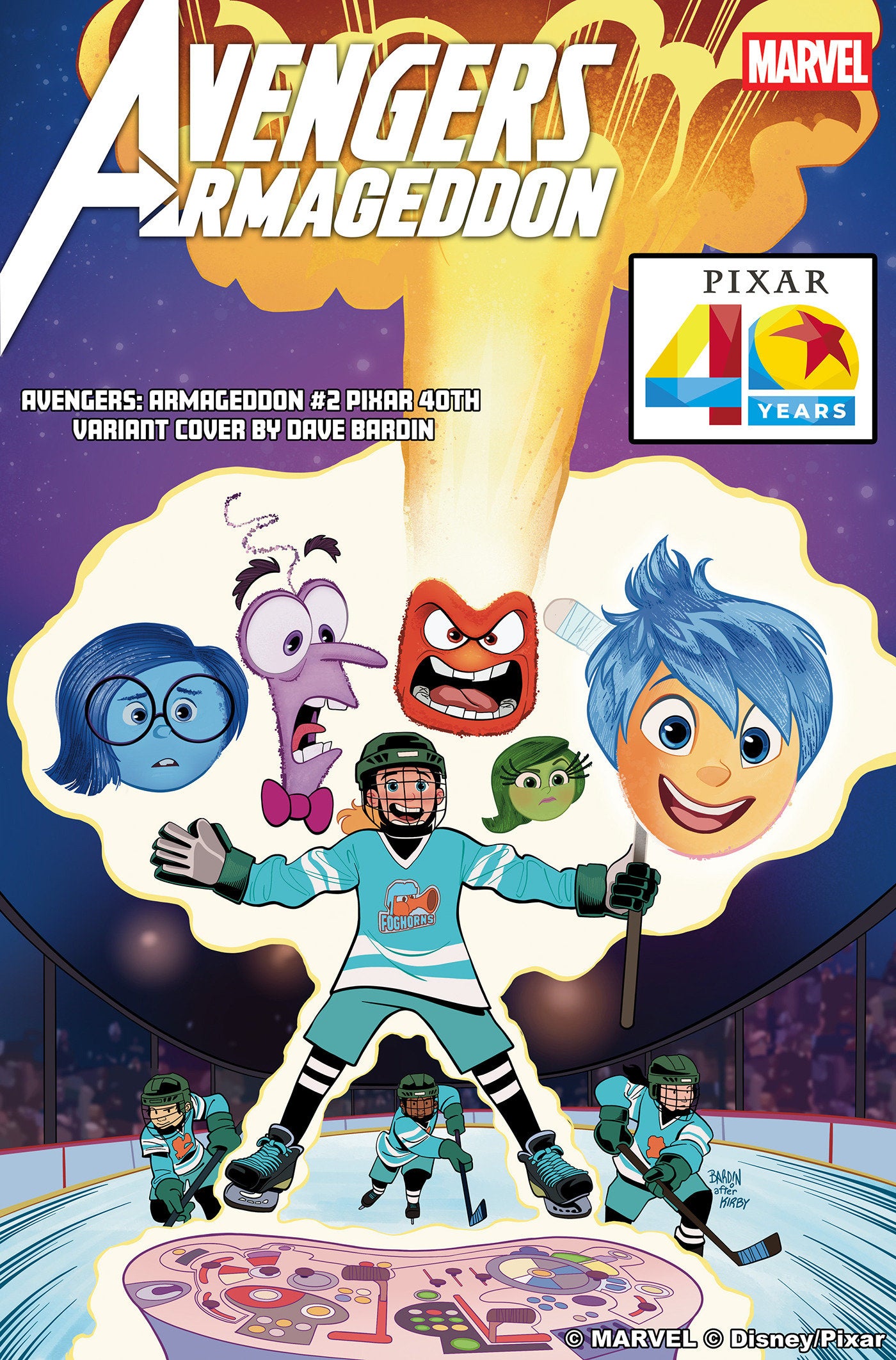 AVENGERS: ARMAGEDDON #2 (DAVE BARDIN PIXAR 40TH)