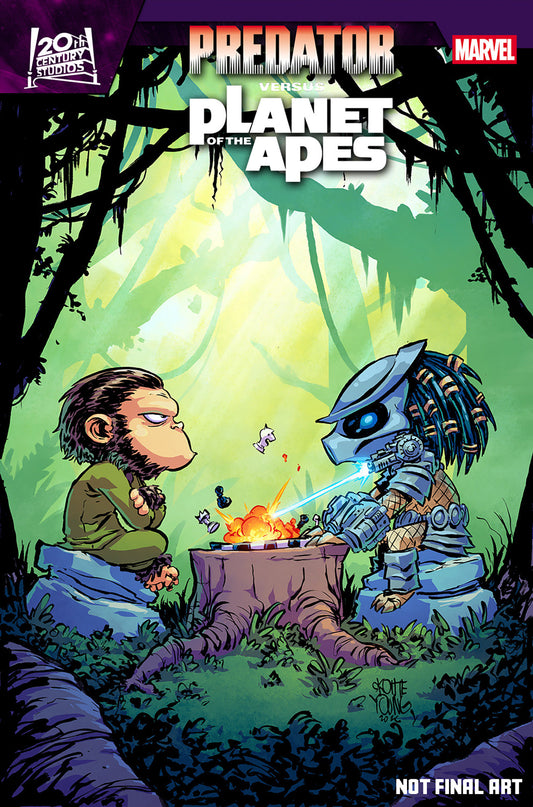 PREDATOR VS. THE PLANET OF THE APES #1 (SKOTTIE YOUNG)