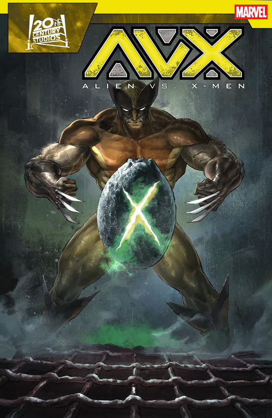 ALIEN VS. X-MEN #1 (ALAN QUAH POSTER HOMAGE)