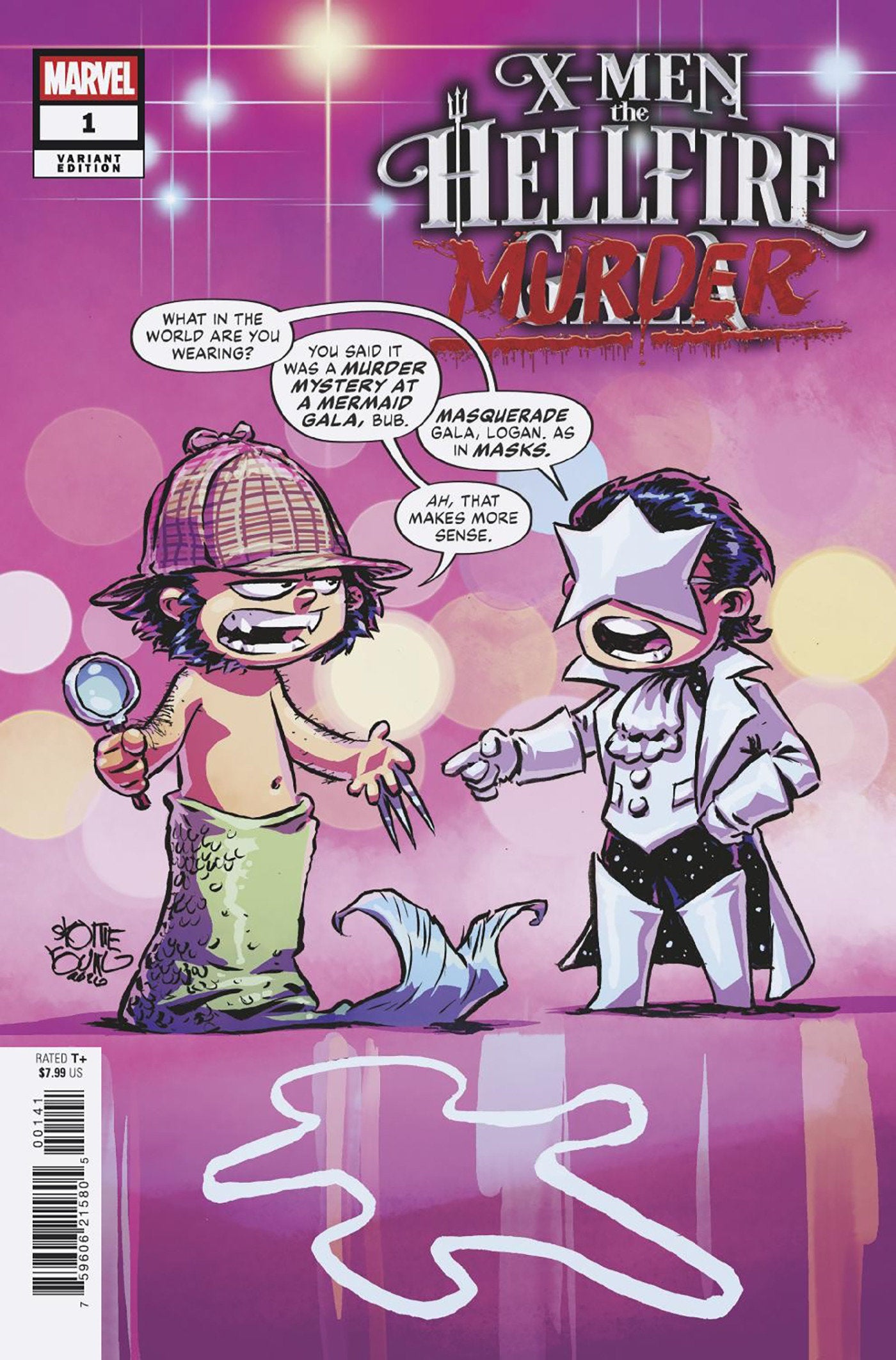 X-MEN: THE HELLFIRE MURDER #1 (SKOTTIE YOUNG)