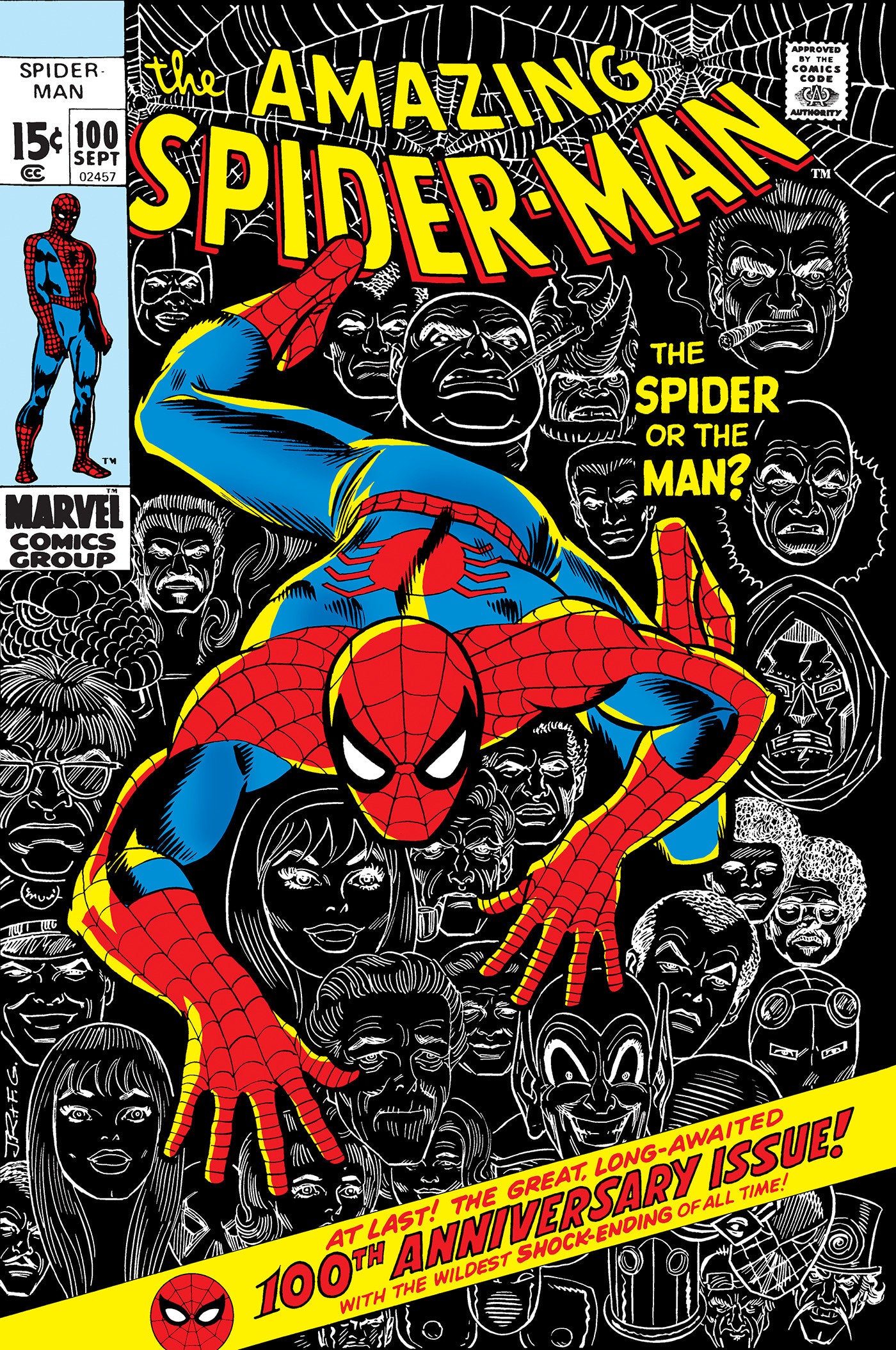 AMAZING SPIDER-MAN #100 FACSIMILE EDITION #100 (AMAZING SPIDER-MAN #100 FACSIMILE EDITION FOIL)