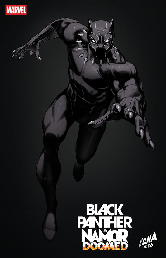 BLACK PANTHER/NAMOR: DOOMED #4 (DAVID NAKAYAMA COLOR BLOCK BLACK)