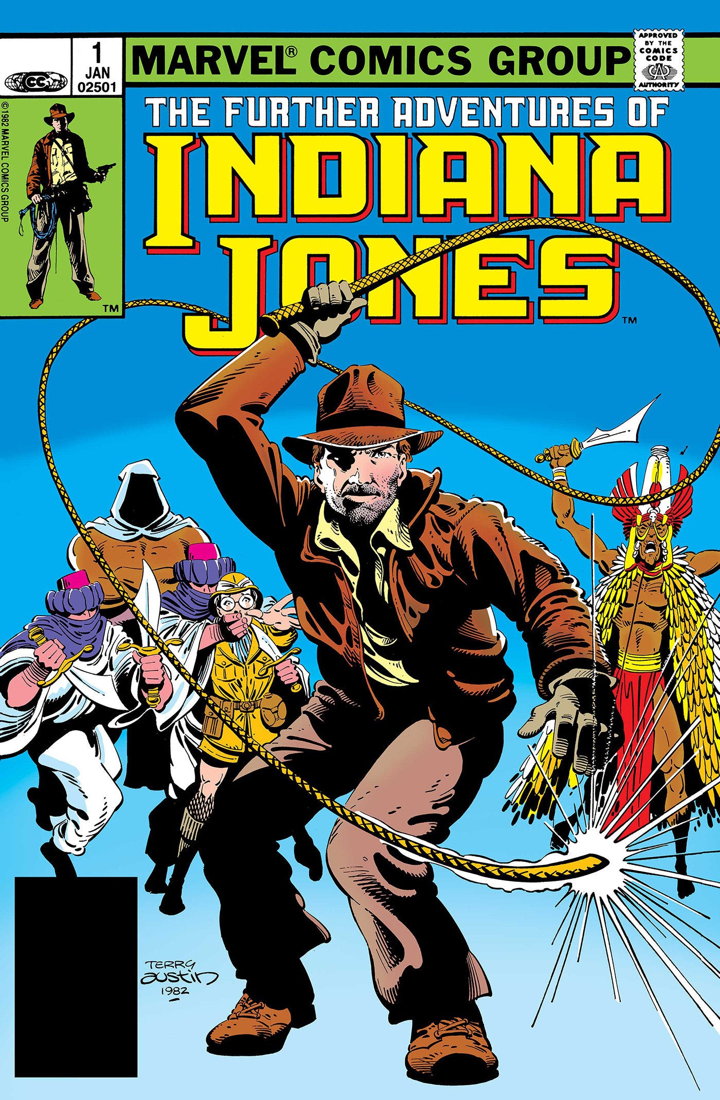 THE FURTHER ADVENTURES OF INDIANA JONES #1 FACSIMILE EDITION #1