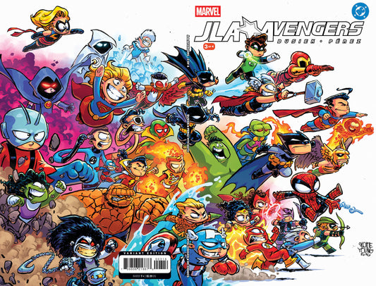 JLA/AVENGERS FACSIMILE EDITION #3 (JLA/AVENGERS #3 FACSIMILE EDITION SKOTTIE YOUNG WRAPAROUND)