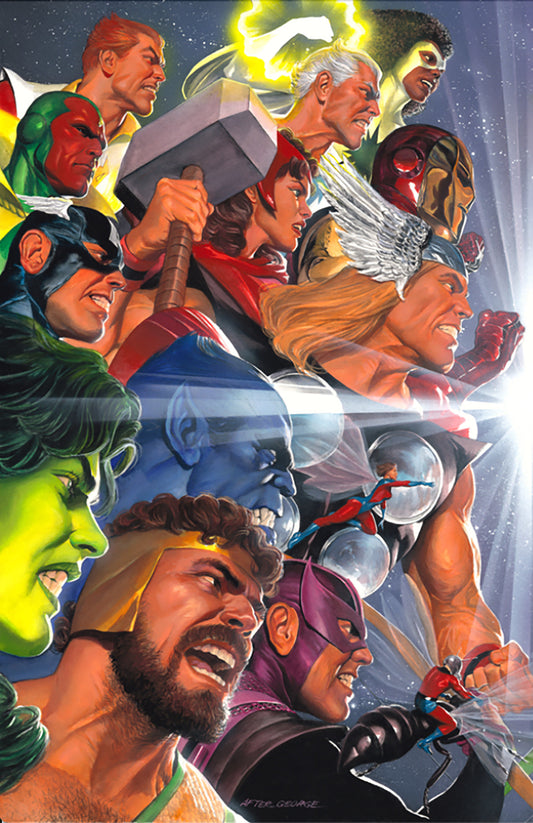 JLA/AVENGERS FACSIMILE EDITION #3 (JLA/AVENGERS #3 FACSIMILE EDITION ALEX ROSS 2-PART CONNECTING VARIANT A)