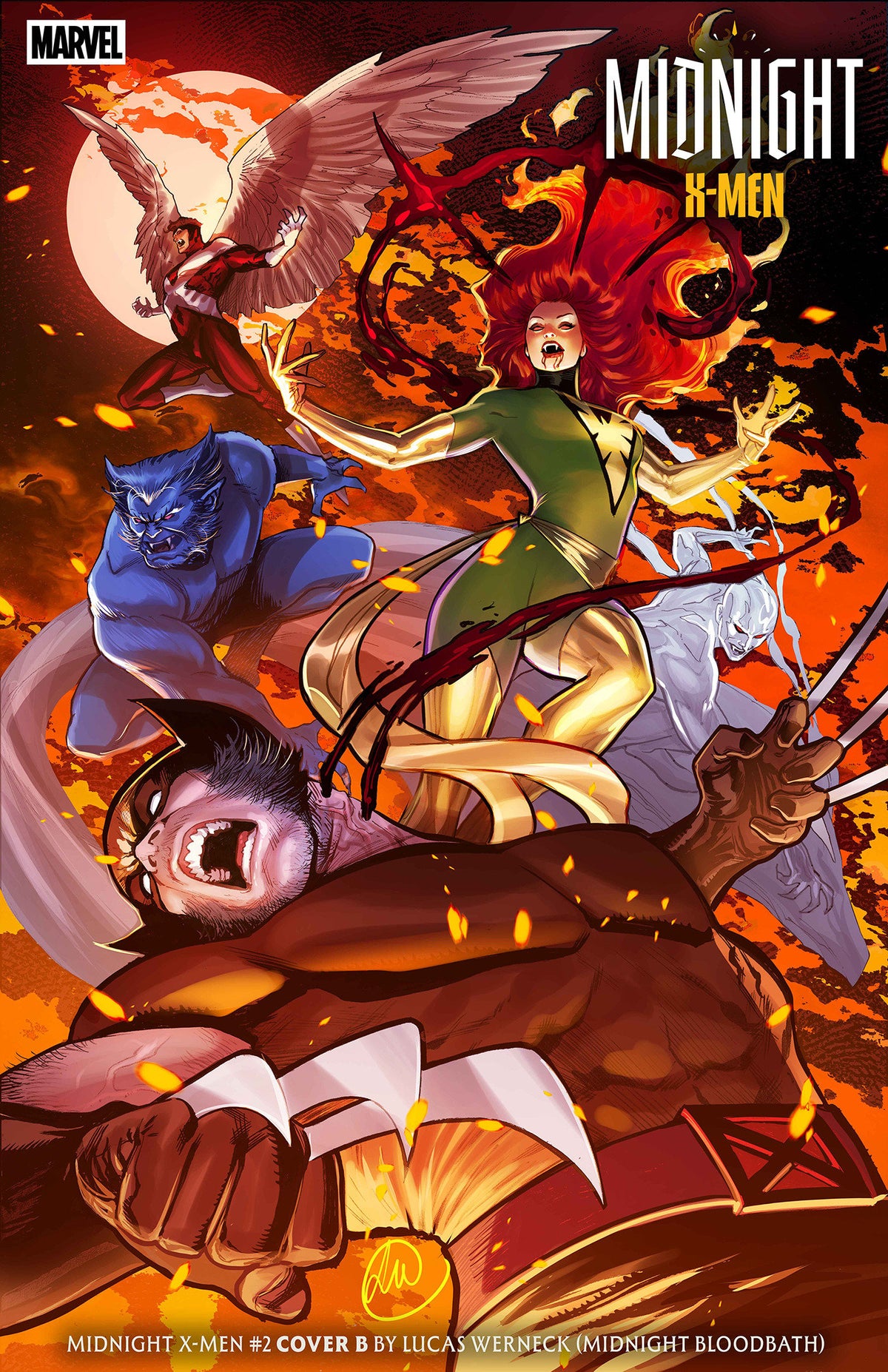 MIDNIGHT X-MEN #2 (COVER B LUCAS WERNECK MIDNIGHT BLOODBATH)