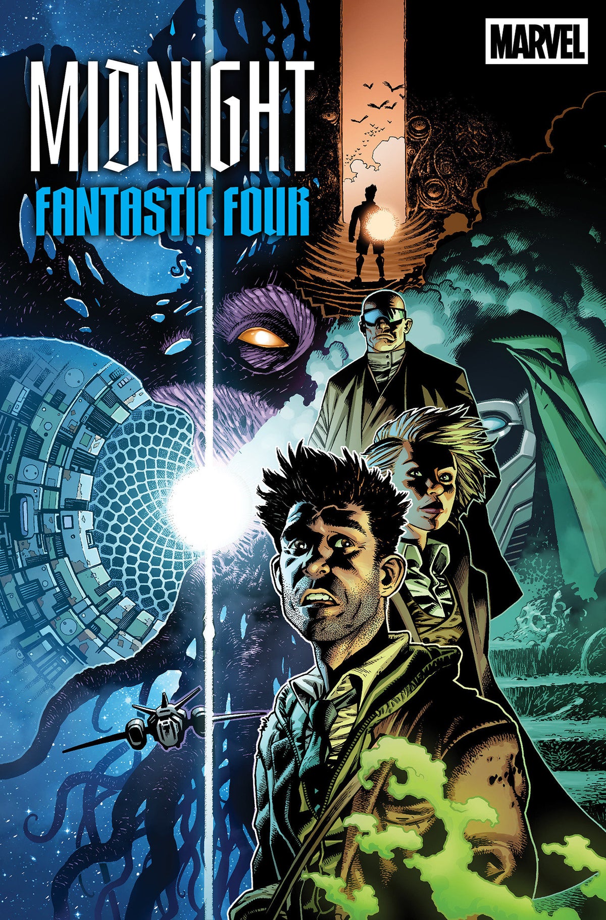 MIDNIGHT FANTASTIC FOUR #1 (KEV WALKER 2ND PRINTING)